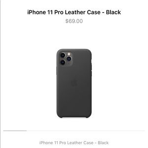 iPhone 11 Pro Leather Case